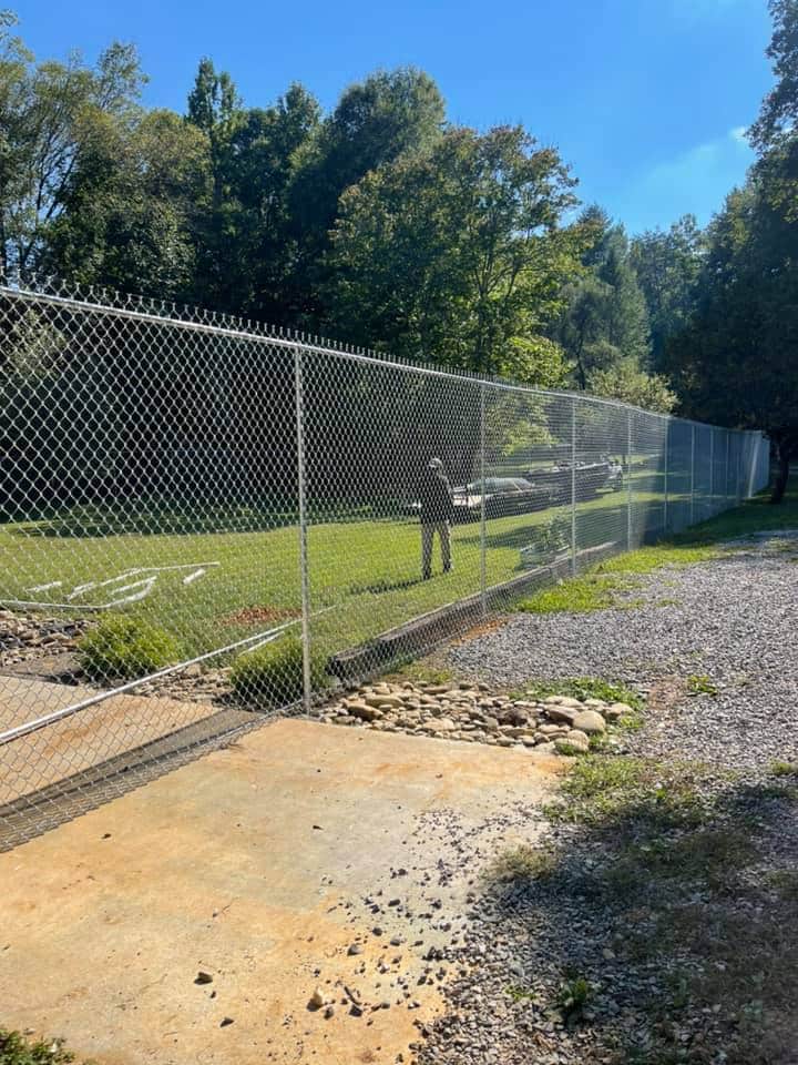 Chain Link Fence Installation King's Fence Company