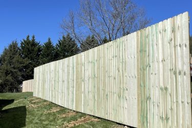 Wood Fence Installation | Wood Fence Company | Pine Fence Installation | King's Fencing & Decking
